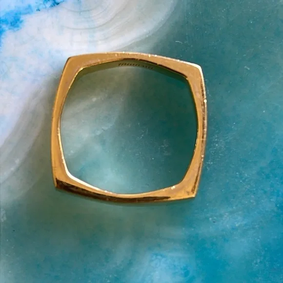 Miansai Gold Vermeil Level Ring - Picture 2 of 3